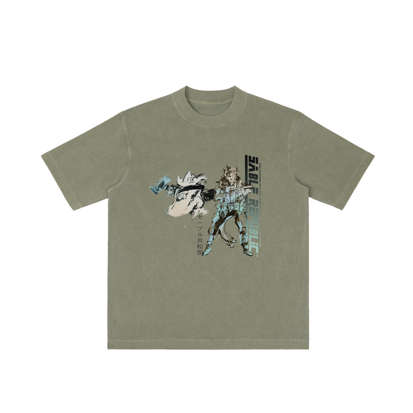 Metal Gear Sable Heavyweight shirt