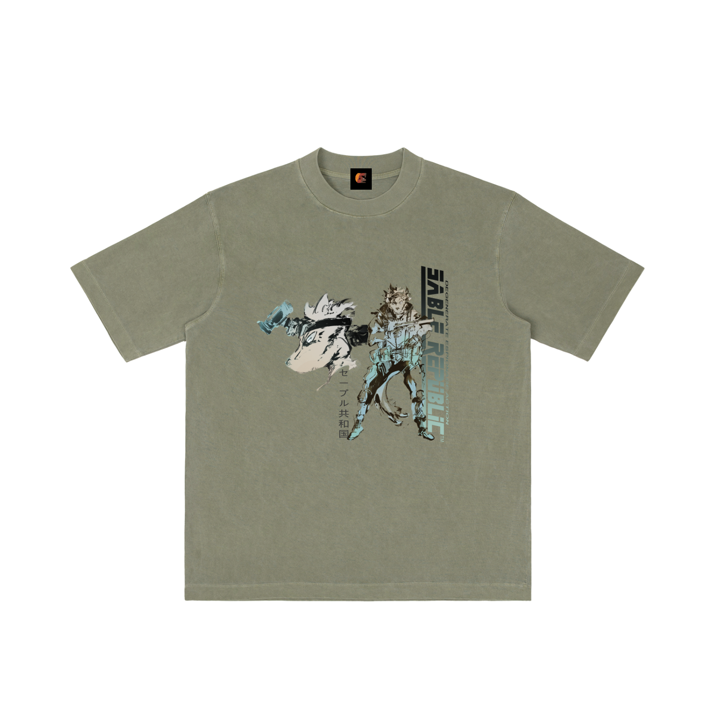 Metal Gear Sable Heavyweight shirt
